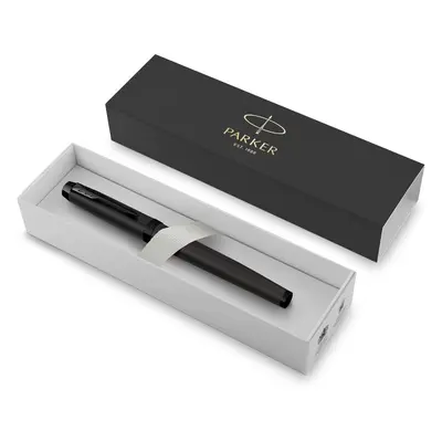 (Matt black with Black PVD, Rollerball) Ballpoint Pen | Matte Black, Black Trim | Fine Point, Bl