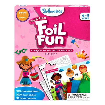 Skillmatics Art & craft Activity - Foil Fun Dress Up, No Mess Art for Kids, craft Kits & Supplie