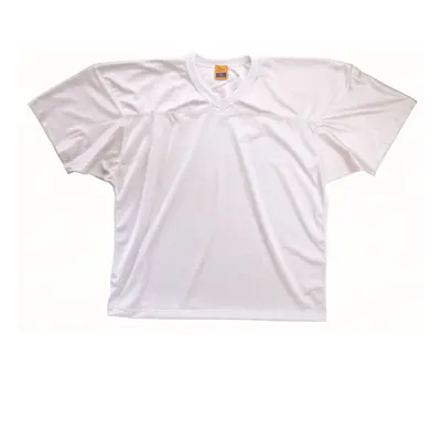 FOOTBALL JERSEY-ADULT-SM-WHITE