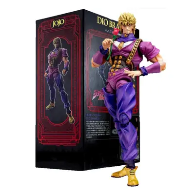 (color box) Jojo&apos;s Bizarre Adventure Dio Brando Anime Figure Super Action Statue Pvc Action