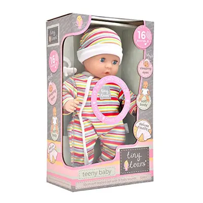 | Tiny Tears - Teeny Baby - 30cm soft bodied doll with interactive sounds: One of the UK's best 