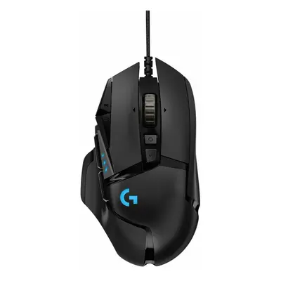 Logitech G502 HERO Gaming Mouse with HERO Sensor (RGB Mice, 16'000 DPI, Programmable Buttons, La