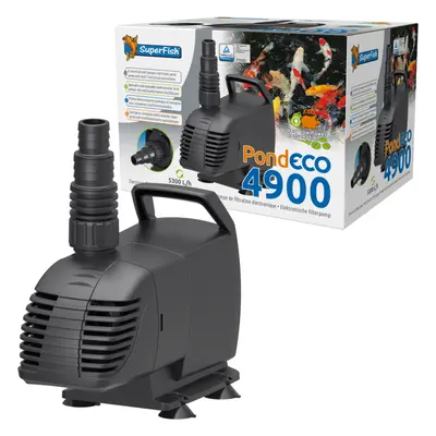 Superfish Eco Pond Pump 5,300 L/h Flow Low Energy Water Feature Pump