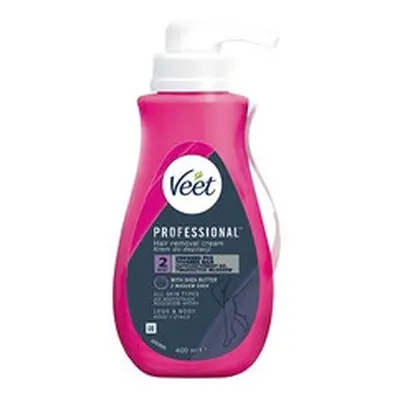 Veet - Proffesional Hair Removal Cream - DepilaÄnÃ­ krÃ©m pro vÅ¡echny typy pokoÅ¾ky 400ml