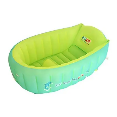 Inflatable Baby BathtubInfant Shower Tub AntiSlip Shower BasinToddler Bathing Seat Mini Swimming