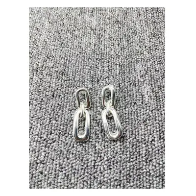 UNOde50 electroplating silver earrings jewelry