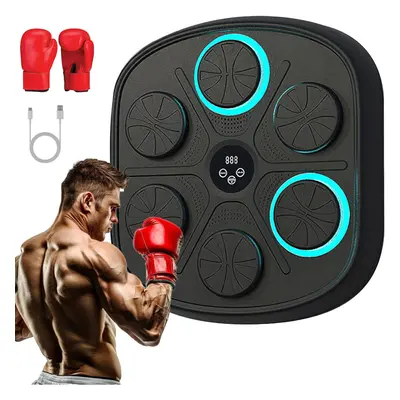 Boxing Machine, Smart Bluetooth Boxing Machine Wall Mounted, Music Boxing Machine for Adults and