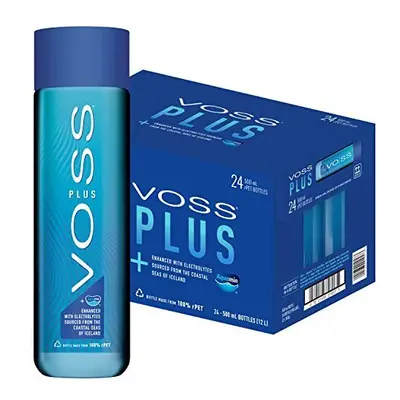 Voss Water, VOSS UK Plus, Artesian Still Water with Aquamin, Minerals and Electrolytes, Bulk pac