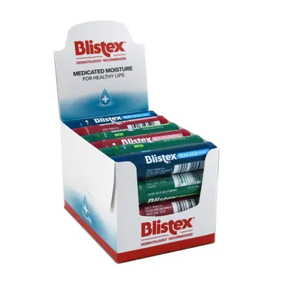 Blistex Assorted Medicated Balm Pack of