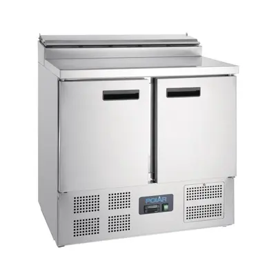 Polar G-Series Pizza Prep Counter Fridge 254Ltr