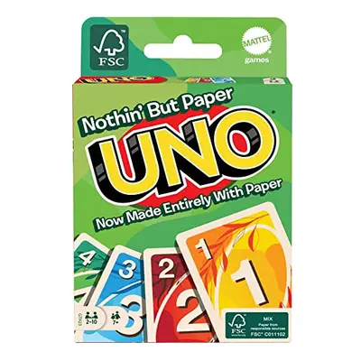 Mattel Games UNO Nothing But Paper