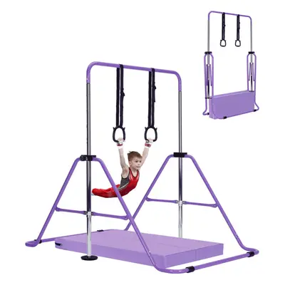 (8?purule) Kid Gymnastics Bar Training Kip Bar With Grips