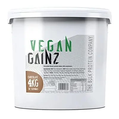 The Bulk Protein Company Vegan Gainz Plant Based Protein Powder Weight Gainer Servings 30g Prote