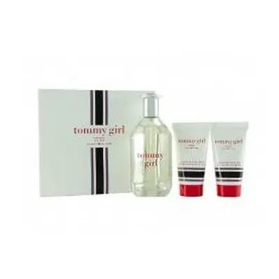 Tommy Girl Pcs Set: 3.4 Edt Sp + 1.7 Body Wash + 1.7 Body Lotion