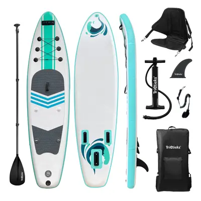 Inflatable Paddle Board SUP Board w/ Seat, Stand Up Paddle Board Set