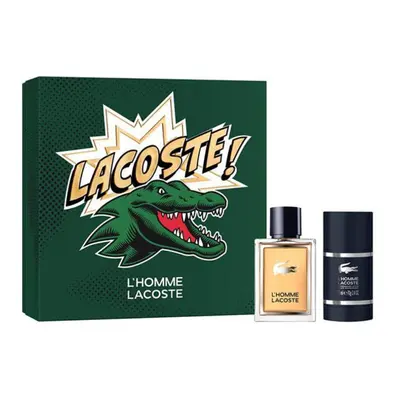 Lacoste L'Homme Gift Set; 50ml EDT Spray & 75ml Deodorant Spray