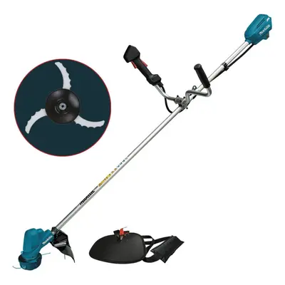 Makita DUR190UZX3 Brushless 18v Cordless Grass Line Trimmer + Brushcutter Blade