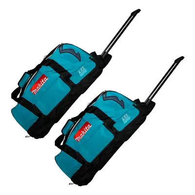 2 x Makita LXT600 Heavy Duty Padded ToolBag Tool Bag Wheels Duffel Bag