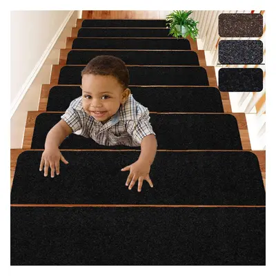 (Pack of 14) Stair Treads 8"x30" Non-Slip Indoor Stair Runners for Wooden Steps, 14-PackAnti-Sli