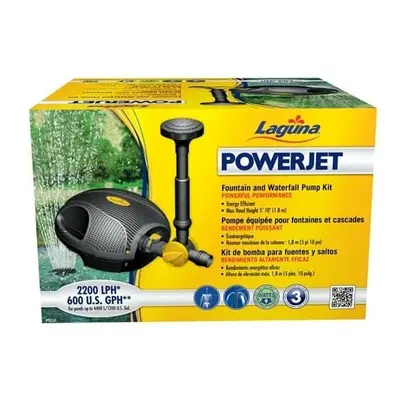 (PowerJet 2200LPH) Laguna PowerJet Fountain / Waterfall Pump Kits