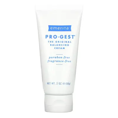 Emerita, Pro-Gest, Balancing Cream, Fragrance Free, oz (56 g)