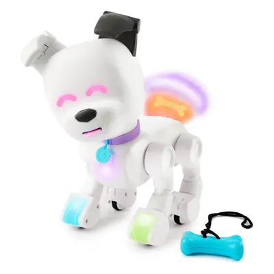 Interactive Robot Dog with Colorful LED Lights, 200+ Sounds & Reactions, App Connected (Ages 6+)