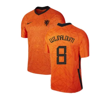 (SB) Holland Home Nike Football Shirt (Kids) (WIJNALDUM 8)