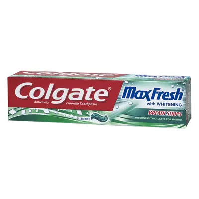 Colgate Toothpaste with Mini Breath Strips Clean Mint-6 Ounces-3 Pack