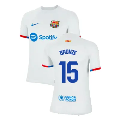 (XL) Barcelona Away Shirt (Ladies) (Bronze 15)