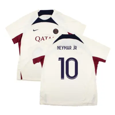 (M) PSG Strike Dri-Fit Training Shirt (Cream) (Neymar JR 10)