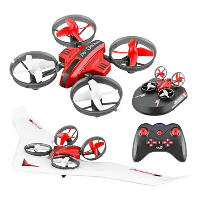 L6082 DIY All in One Air Genius Drone 3-Mode With Fixed Wing Glider RC Quadcopter RTF