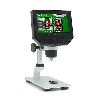 G600 Digital 1-600X 3.6MP 4.3inch HD LCD Display Microscope Continuous Magnifier Upgrade Version