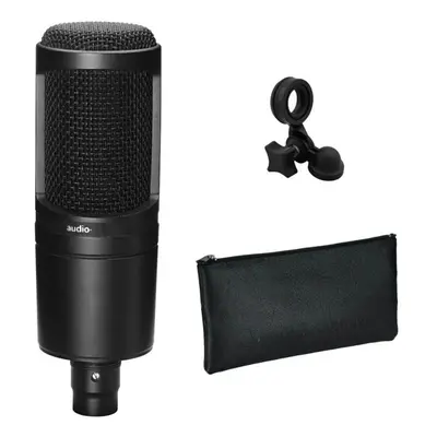 Audio AT2020 Cardioid Condenser Microphone 20-20000Hz for Recording