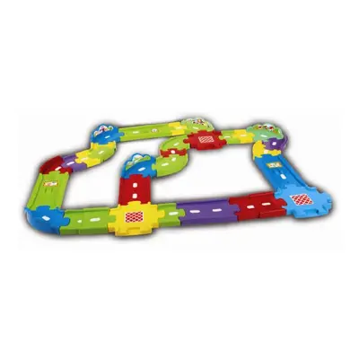 VTech Toot-Toot Drivers Deluxe Car Track Set Baby Toy, with Track Pieces, Suitable for 1, 2, 3+ 