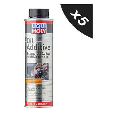 Liqui Moly MoS2 Diesel Petrol Oil Additive Engine Oil Treatment 5x300ml