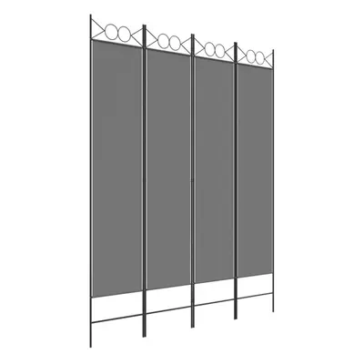 (Anthracite, x cm) vidaXL 6-Panel Room Divider Fabric Privacy Screen Paravent Multi Colours/Size