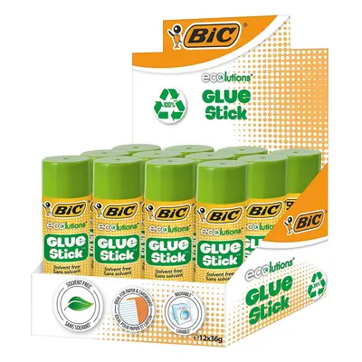 BIC g Ecolutions Glue Stick (Pack of 12)