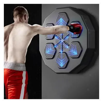 (as the picture) Music Boxing Machine, Training Machine, Wall-mounted, Fitness Mat