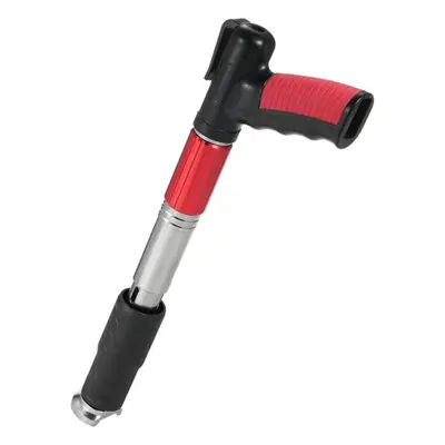 (red black, Gear & Nail Fastening Tool Only) Manual Mini Steel Nail Gun Gears Power Adjustable W