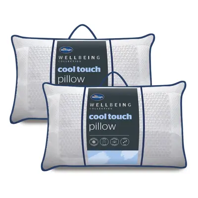 Silentnight Wellbeing Cool Touch Pillows Pack Cooling Gel Relief