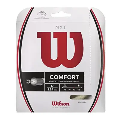 Unisex Nxt Tennis Racket Racquet Strings, White, 12.2 m UK