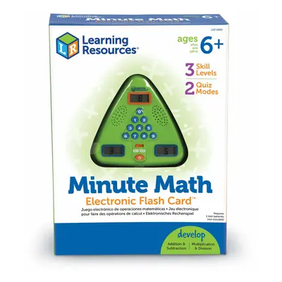 Learning Resources Minute Math Electronic Flash Card