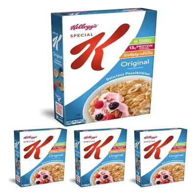 Kellogg's Special K Original Breakfast Cereal 750g (Pack of 4)