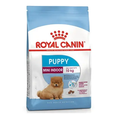 Royal Canin Mini Indoor Junior Dry Dog Food (Small Puppy, 1.5 kg) - Balanced Nutrition, Premium 