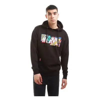 (M, Black) Marvel Mens Scrapbook Hoodie