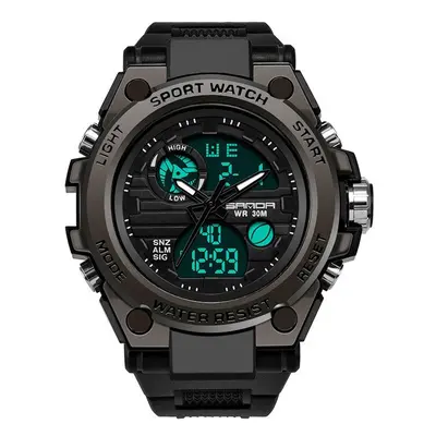 (BK) G Shock Watches mens Military Sport Gshock Style Dual Display Male Watch