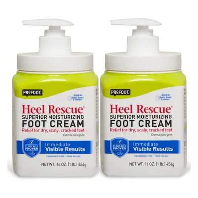 Profoot Heel Rescue Foot Cream Ounce Bottle, Pack, for Cracked, C