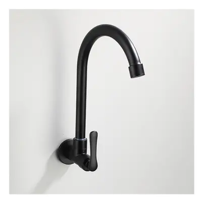 (Type C) Type Brass Kitchen Sink Faucet Single Handle Cold Water Tap Wall Mount/Deck Mount Rotat