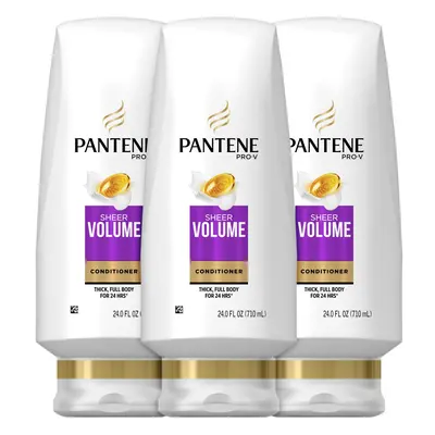 Pantene Pro-V Sheer Volume Conditioner 24.0oz (Pack of 3)