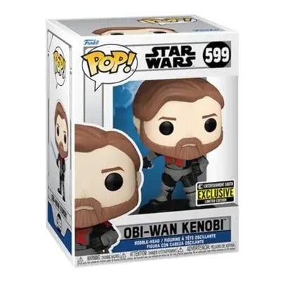 Star Wars: The Clone Wars OBI-Wan Kenobi Mandalorian Armor Pop! Vinyl Figure #599 - Entertainmen